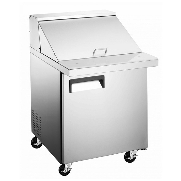 Falcon AST-27M 27-1/2"W Mega Top Sandwich Prep Table, one-section Falcon AST-27M 27-1/2"W Mega Top Sandwich Prep Table, one-section