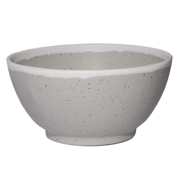 GET B-299-DVG 5" Round 10 oz. Melamine Nappie Bowl, Gray