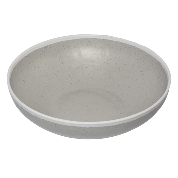 GET B-320-DVG 12.25" Round 4 qt. Melamine Pasta Bowl, Gray GET B-320-DVG 12.25" Round 4 qt. Melamine Pasta Bowl, Gray