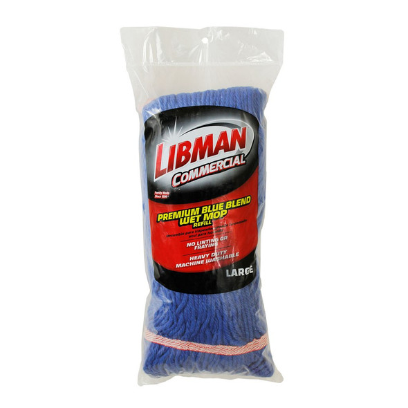 Libman 968 Premium Blue Blend Wet Mop Refill