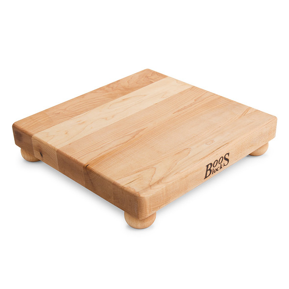 John Boos B12S Cutting Board, 12" x 12" x 1-1/2", Hard Rock Maple