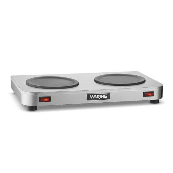 Waring WCW20 Double Burner Coffee Warmer, 120V