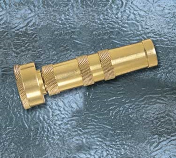 Cactus Mat 8155 Hose Nozzle, Solid Brass, Fine Mist to Full Stream