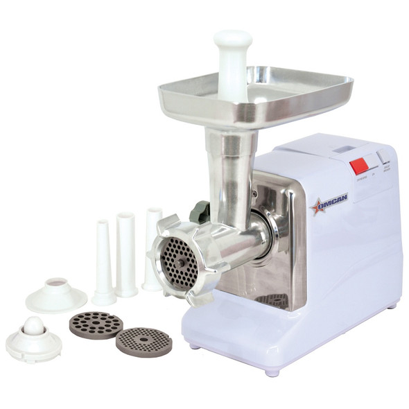Omcan MG-CN-0010 #12 Light-Duty Meat Grinder, 110V