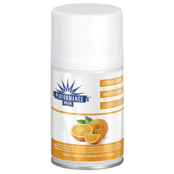 Performance Plus Aerosol Air Freshener, 7oz, Citrus Grove