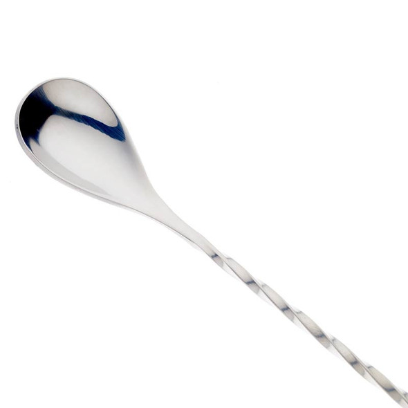 Barfly M37204 Diamond Lattice Japanese Bar Spoon, 13-3/16", Stainless Steel