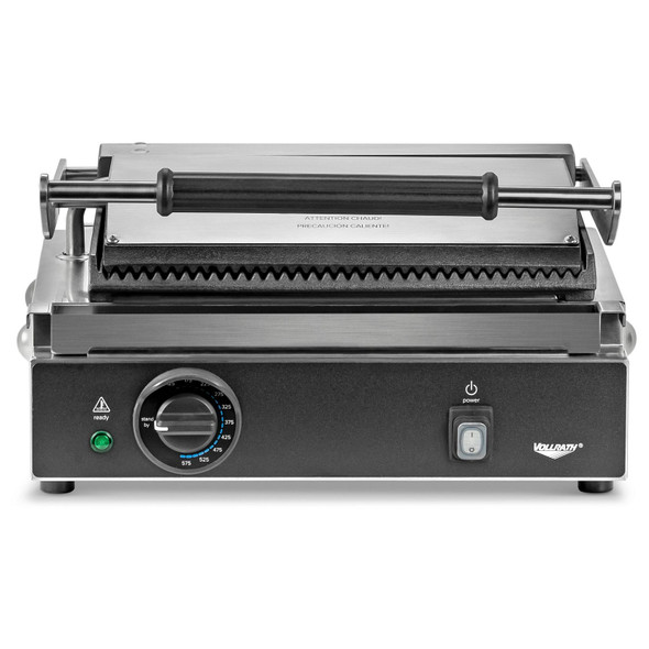 Vollrath PSG4-SG120 Panini Sandwich Grill, Electric, Single Grooved, 120V