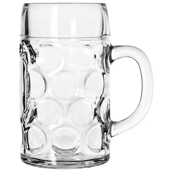 Libbey 12030021 Oktoberfest Mug, 42 oz., with handle (6pcs/Case)