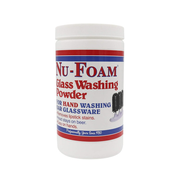 Glissen 310002 Nu-Foam Glass Washing Powder, 2 Lbs