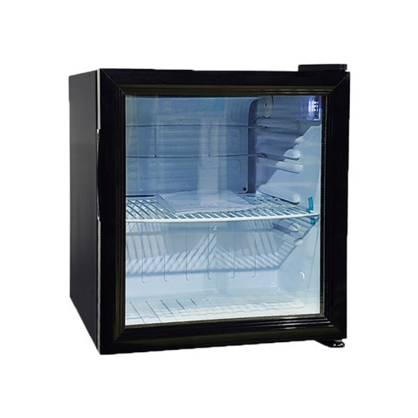 Omcan RS-CN-0052 17" Black Countertop Display Refrigerator