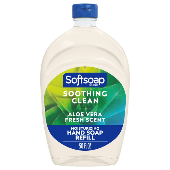 Softsoap Soothing Aloe Liquid Hand Soap, 50 Ounces