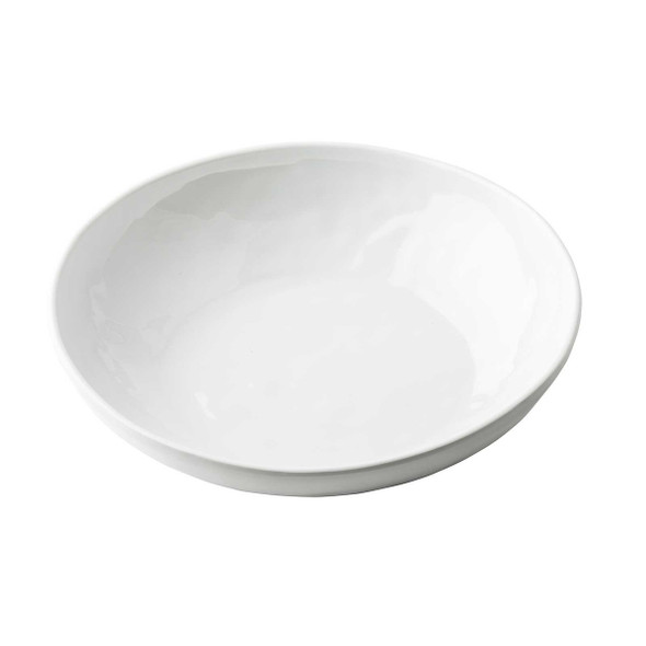 Tablecraft 11865 Ridge Collection Serving Bowl, 9" Round, 24 oz., White