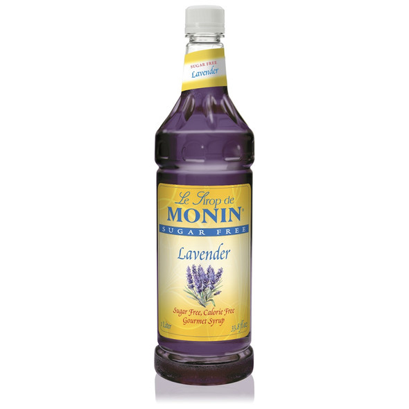 Monin Sugar Free Lavender Syrup, 1 Liter