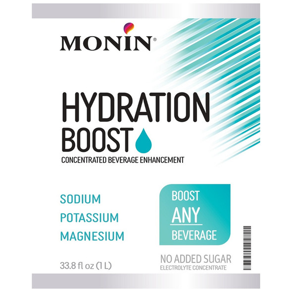 Monin Hydration Boost Syrup, 1 Liter Monin Hydration Boost Syrup, 1 Liter