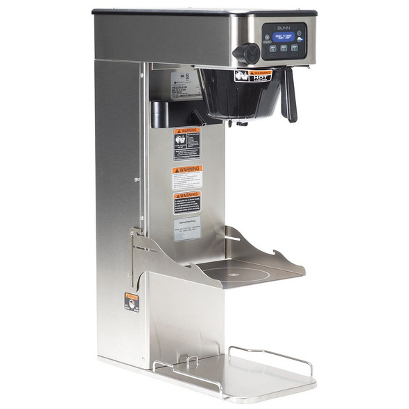 Bunn 52200.0100 ITCB-DV Automatic Tea/Coffee Brewer w/ Tray - 29" Trunk, 120/208-240v/1ph