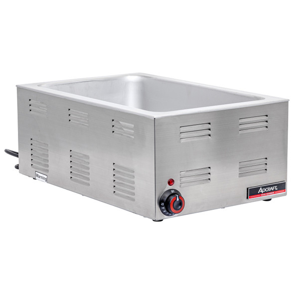 Adcraft FW-1200W Full Size Countertop Electric Food Warmer, 120V, 1200W