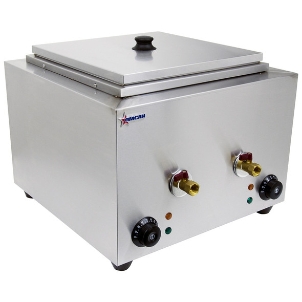 Omcan CE-CN-0004-A Countertop Electric Pasta Cooker, 6L (x2) Capacity, 120V