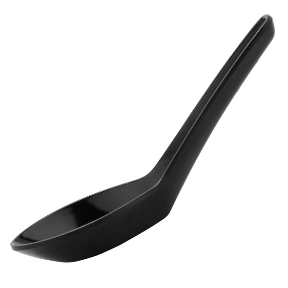 GET M-6030-BK Melamine Soup Spoon, .65 oz., Black (12/Pack)