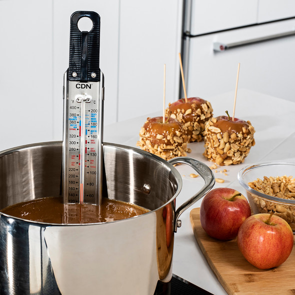 CDN TCG400 Candy & Deep Fry Ruler Thermometer