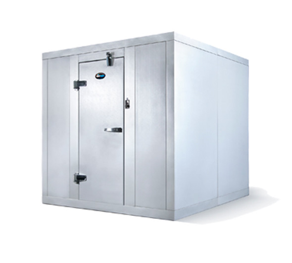 Amerikooler QF080877**FBRF Walk-In Freezer, Modular, Remote, With Floor, Indoor, 8'W x 8'Lx 7'-7"H, 1-1/2 HP