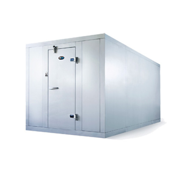 Amerikooler QF081077**FBRF Walk-In Freezer, Modular, Remote, With Floor, Indoor, 8'W x 10'Lx 7'-7"H, 2 HP