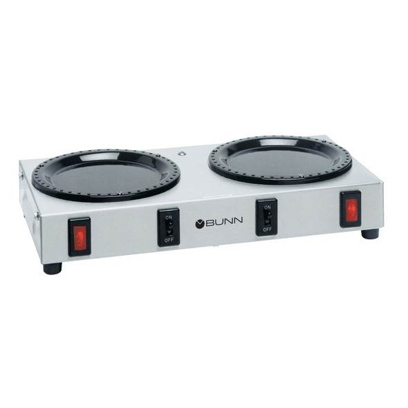 Bunn 06310.0004 WX2 Side-by-Side Coffee Warmer, 120V