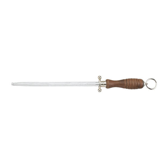 Mundial 3313-10 Sharpening Steel, 10", Wood Handle