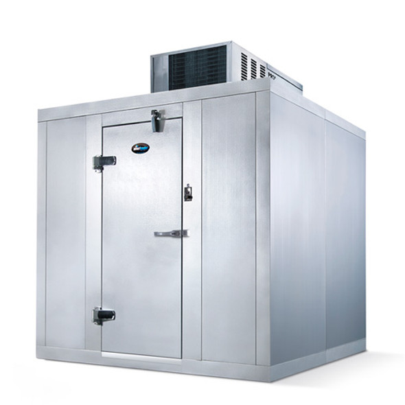 Amerikooler QF081077**FBSM Walk-In Freezer, Modular, Self-Contained, With Floor, Indoor, 8'W x 10'Lx 7'-7"H, 2-1/2 HP