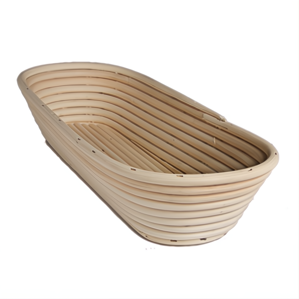 Frieling 3004 Brotform/Dough Rising Basket, 10" x 7", Oval