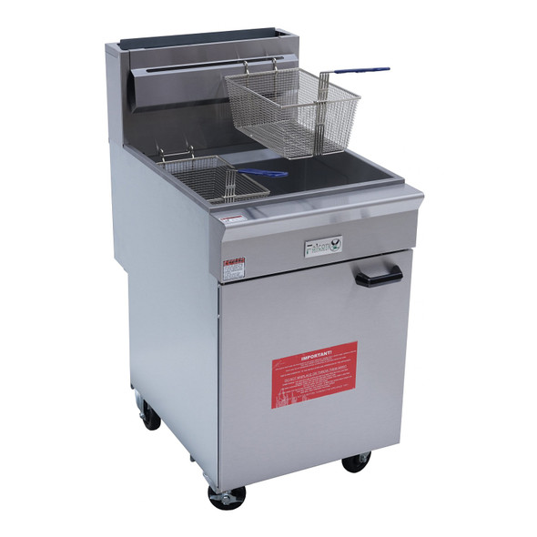 Falcon AF-120-NG Natural Gas Fryer, 50 lbs. capacity