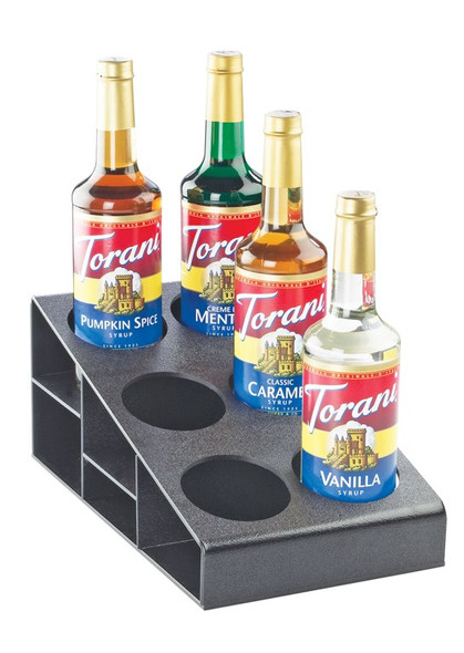 Cal-Mil 2056 Classic Condiment Bottle Organizer, Black, Plastic