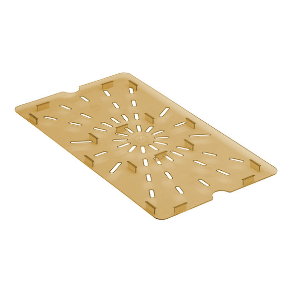 Cambro 10HPD150 Drain Shelf, Full Size, Amber