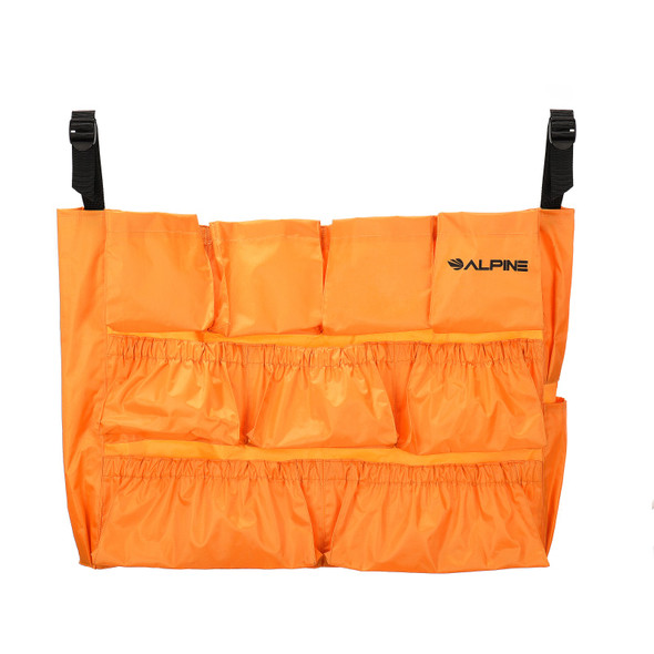 Alpine ALP4777-1 Caddy Bag for Large Round & Square Trash, Orange