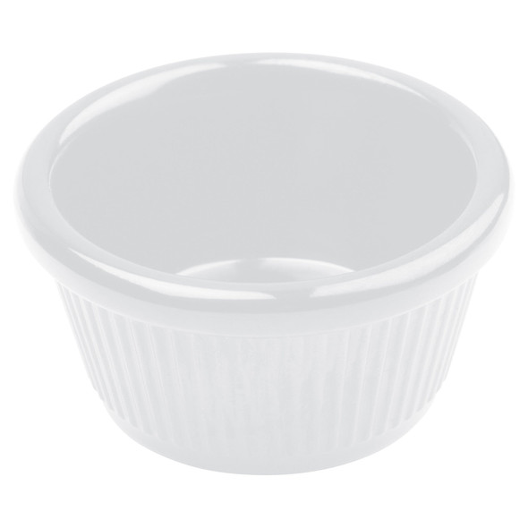 Winco RFM-1W Ramekin, 1-1/2 oz, Fluted, White (12/Pack) Winco RFM-1W Ramekin, 1-1/2 oz, Fluted, White (12/Pack)