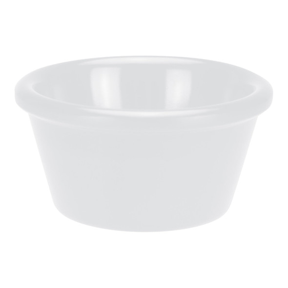 Winco RP-1W Ramekin, 1-1/2 oz., Plain, White (12/Pack)