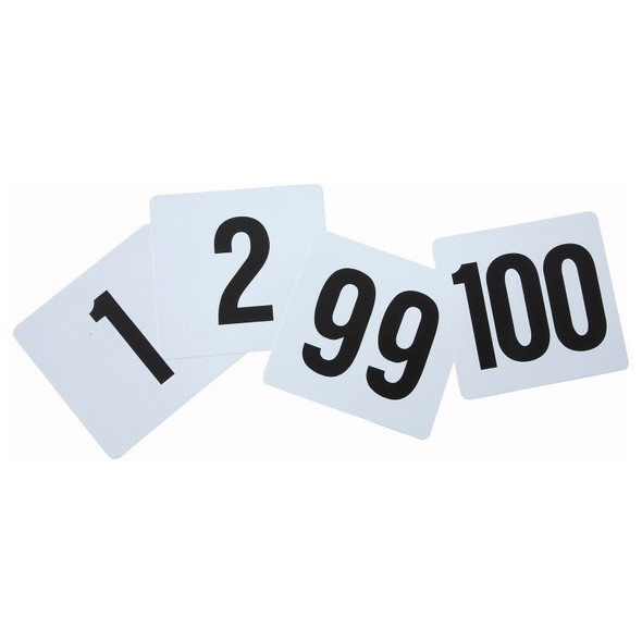 Winco TBN-100 Table Numbers Set (1-100)