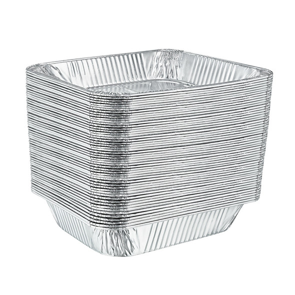 King Zak 08811 Aluminum Pan Half Size Deep (20/Pack)