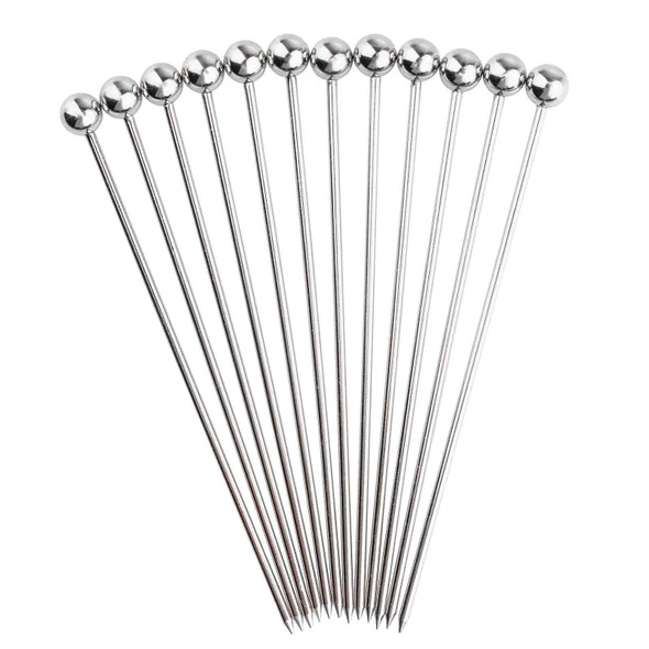 Tablecraft 12255 Cocktail Picks Stainless Steel (12/Pack)