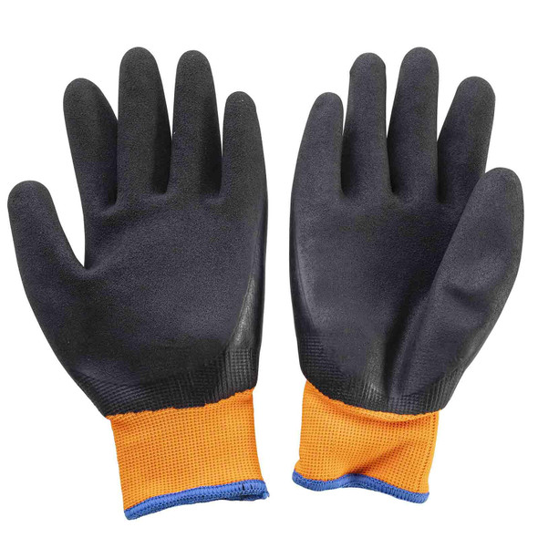 Tablecraft 12248 Large Freezer Gloves, Black (1 Pair)
