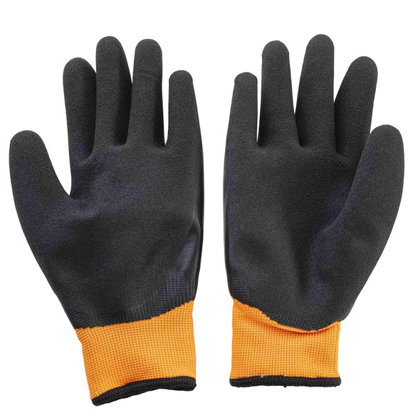 Tablecraft 12249 Extra Large Freezer Gloves, Black (1 Pair)