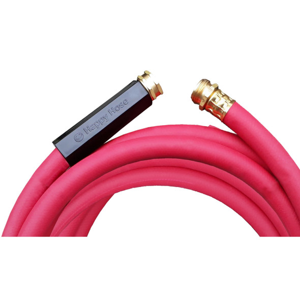 Axia H25R 25 ft. Red Rubber Water Hose