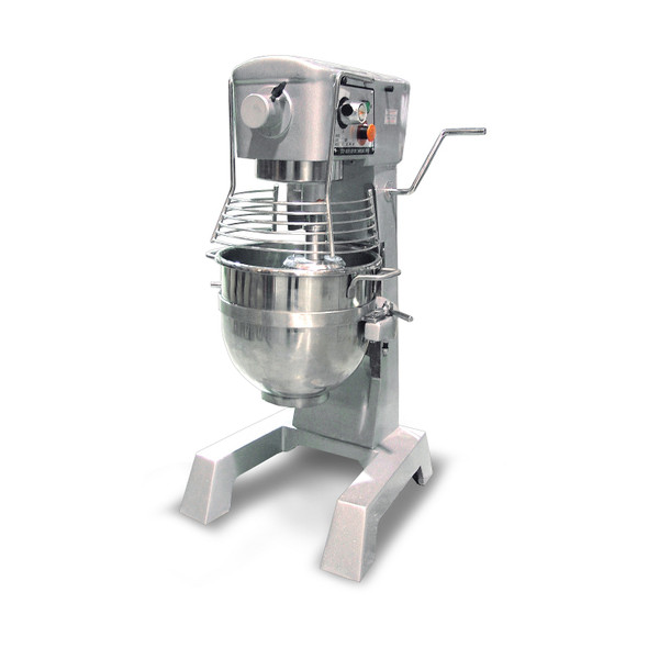 Omcan MX-CN-0030-G 30-QT Planetary Mixer with Guard - 110V, 1500W Omcan MX-CN-0030-G 30-QT Planetary Mixer with Guard - 110V, 1500W