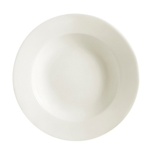 Yanco RE-3 Recovery Rim Soup Bowl, 10 oz, American White (24/Case)