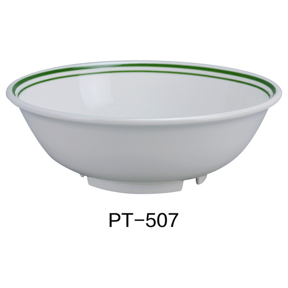 Yanco PT-507 Pine Tree Deep Rim Soup Bowl, 32 oz, Melamine (48/Case)