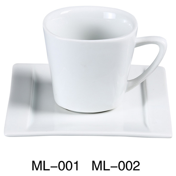 Yanco ML-001 Mainland Cup, 7 oz, Super White (36/Case)