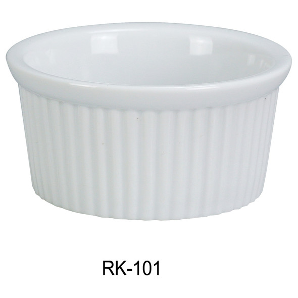 Yanco RK-101 Accessories Fluted Ramekin, 1 oz