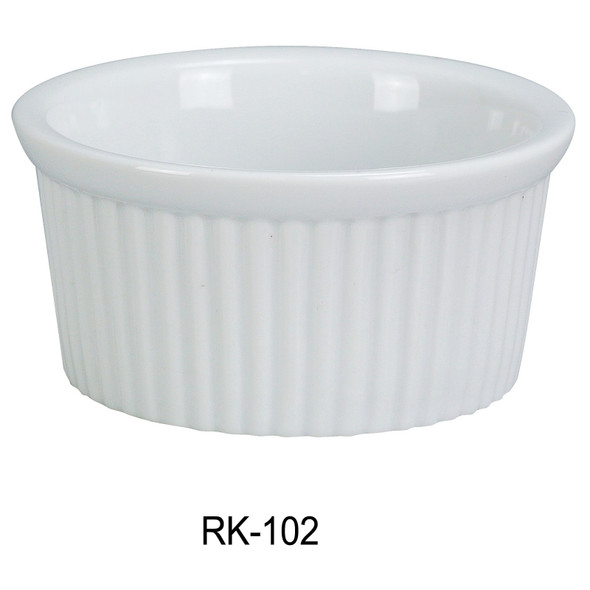 Yanco RK-102 Accessories Fluted Ramekin, 2 oz Yanco RK-102 Accessories Fluted Ramekin, 2 oz