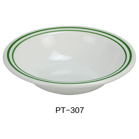 Yanco PT-307 Pine Tree Salad Bowl, 14 oz, Melamine (48/Case)
