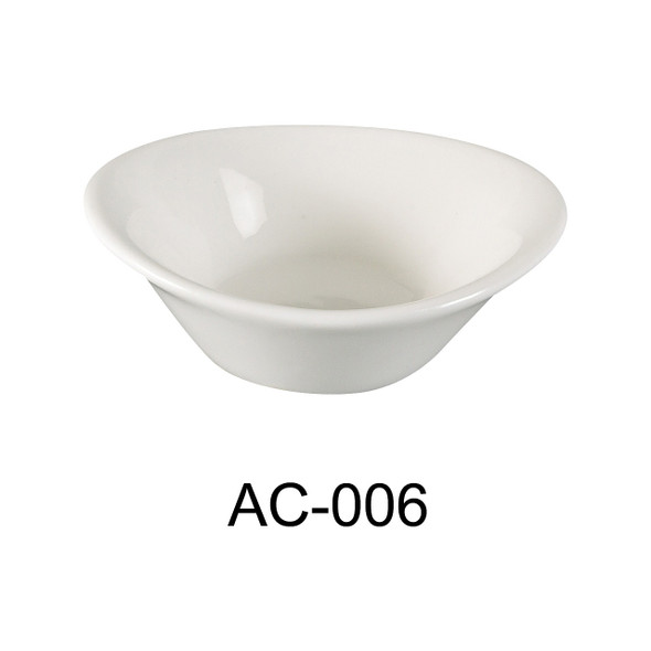 Yanco AC-006 ABCO Jelly Dish, 2 oz, Super White (72/Case)