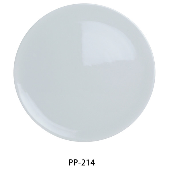 Yanco PP-214 Accessories Flat Pizza Plate, 14" (12/Case)